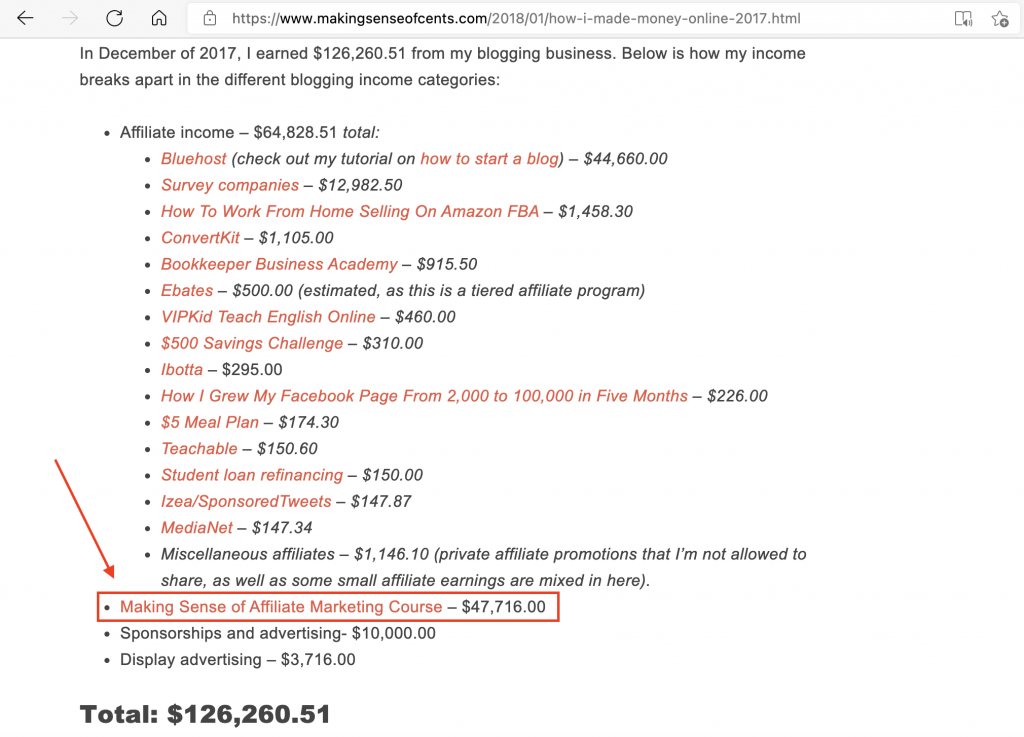 Making Sense of Cents Income Report