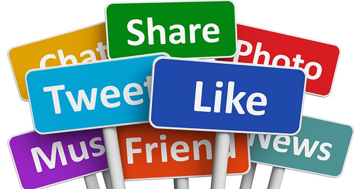 Social media stock image for how to increase blog traffic